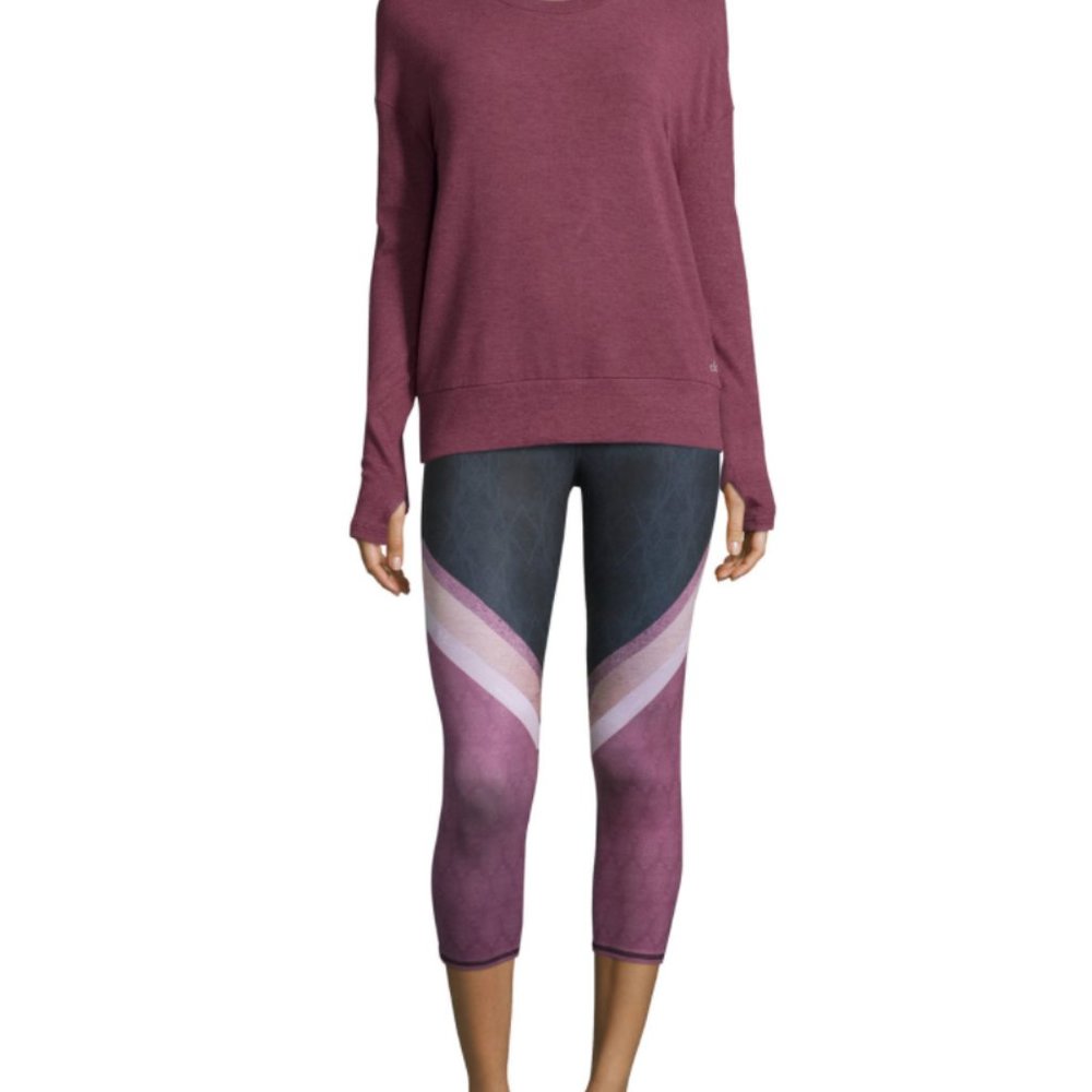 Alo Airbrush High Waist Capris